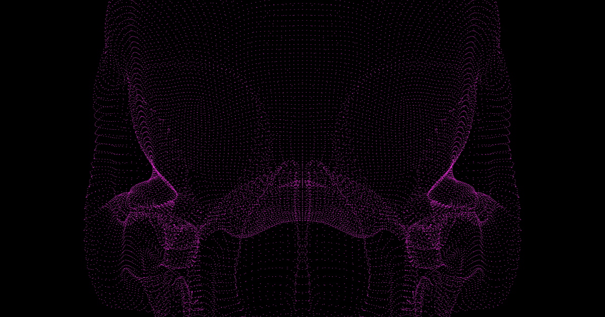 Skull — a real-time WebGL scene by Hyperbland